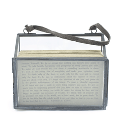 Gathered Thoughts Picture Frame w/ 50 Gathered Thoughts - Our Boat House