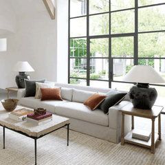 Gehry Velvet/Linen Decorative Pillow - Everglade - Our Boat House