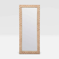Geneva Woven Abaca Mirror - Two Sizes - Our Boat House