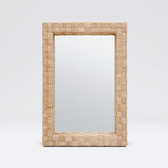 Geneva Woven Abaca Mirror - Two Sizes - Our Boat House