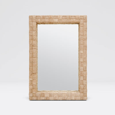 Geneva Woven Abaca Mirror - Two Sizes - Our Boat House
