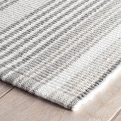 Gradation Ticking Indoor/Outdoor Rug - Our Boat House
