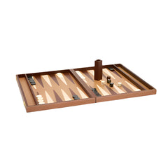 Grantham Backgammon - Aged Camel - Our Boat House