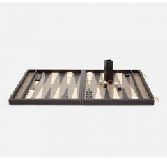 Grantham Backgammon - Charcoal - Our Boat House