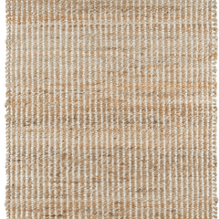 Gridwork Ivory Woven Jute Rug - Our Boat House