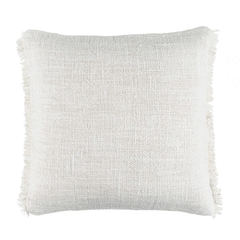 Griffin Linen Decorative Pillow - Ivory - Our Boat House