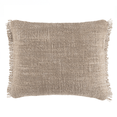 Griffin Linen Decorative Pillow - Stone - Our Boat House
