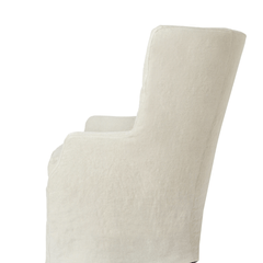 Gustavia 36in Slipcovered Wing Chair - Our Boat House