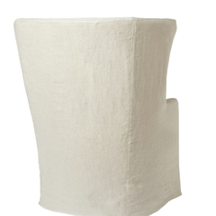 Gustavia 36in Slipcovered Wing Chair - Our Boat House