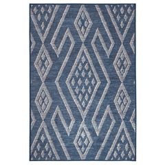 Guthrie Navy Machine Washable Rug - Our Boat House