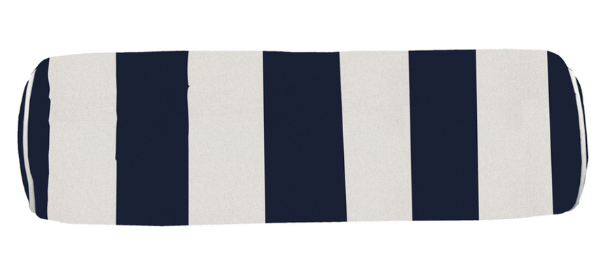 Halo Indigo X - Stripe - Outdoor Pillow - Our Boat House