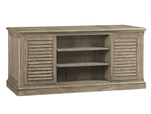 Hamlin Gray Driftwood Executive Desk - Our Boat House