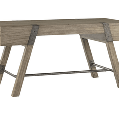 Hamlin Gray Driftwood Writing Desk - Our Boat House