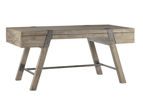 Hamlin Gray Driftwood Writing Desk - Our Boat House