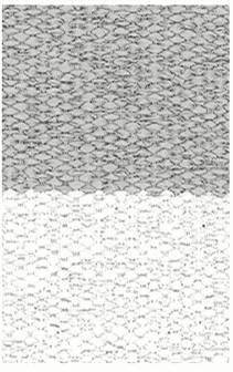 Hampton PVC Rug - Lina Strie: Light Gray & White Stripe Area Rug - Our Boat House