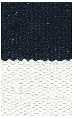 Hampton 4 - inch Stripe Indoor/Outdoor PVC Rug - Navy & White - Our Boat House