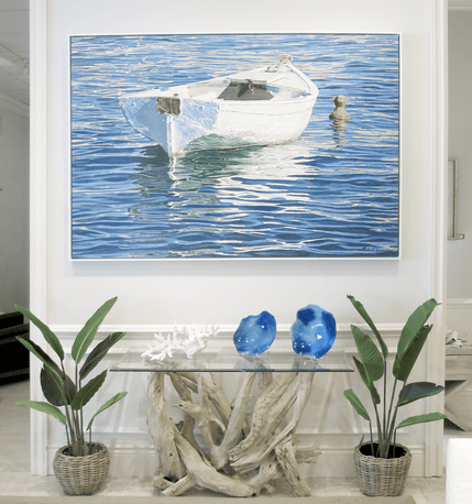 Hampton Driftwood Console Base - Several Sizes - Our Boat House