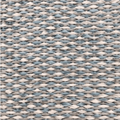 Hampton PVC - Lina Strie: James Blue, Dark Grey & Chalk Area Rug - Our Boat House