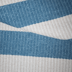 Hampton PVC Rug - Delft Blue & Cream Area Rug - Our Boat House