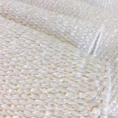 Jacquelin Metallic White - Our Boat House
