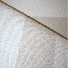 Hampton PVC Rug - Lina: Beige & Cream Stripe Area Rug - Our Boat House