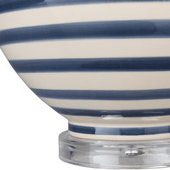 Hampton Shores Striped Lamp - Our Boat House