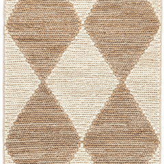 Harwich Natural Handwoven Jute Rug - Our Boat House