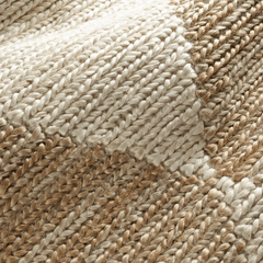 Harwich Natural Handwoven Jute Rug - Our Boat House