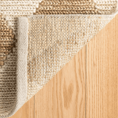 Harwich Natural Handwoven Jute Rug - Our Boat House