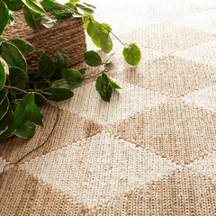 Harwich Natural Handwoven Jute Rug - Our Boat House