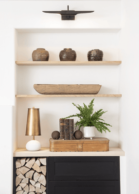 Hattie Concrete Mini Lamp - White/White - Our Boat House