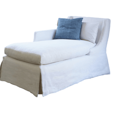 Hemingway Slipcovered 30in LAF Chaise - Our Boat House