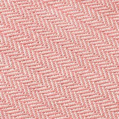 Herringbone Woven Cotton Rug - Coral - Our Boat House