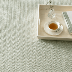 Herringbone Woven Cotton Rug - Ocean - Our Boat House