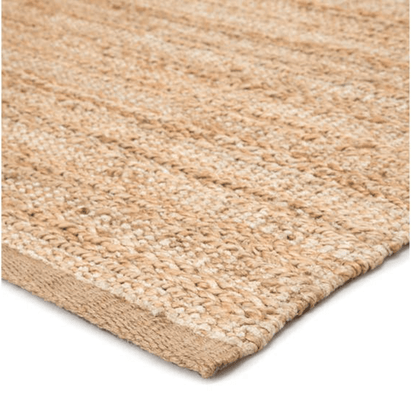Himalaya Jute Rug - Tan & White - Our Boat House
