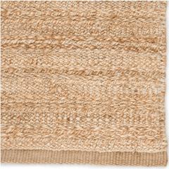 Himalaya Jute Rug - Tan & White - Our Boat House