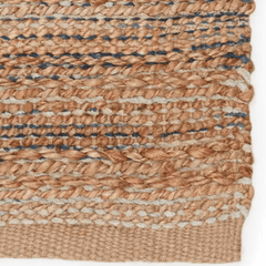 Himalaya Jute Rug - Tapioca & Artic Ice - Our Boat House