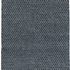 Honeycomb Woven Rug - Indigo & Grey - Our Boat House