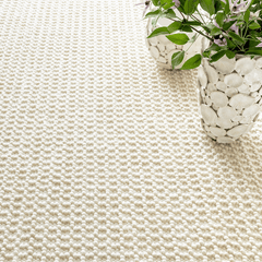 Hooper Handwoven Wool Rug - Ivory - Our Boat House