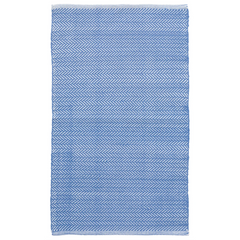 Herringbone Indoor/ Outdoor Rug - French Blue