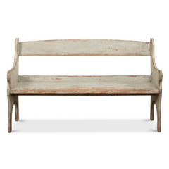 Vintage School House Entry Bench