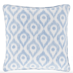 Indie Blue Indoor/Outdoor Decorative Pillow - Our Boat House