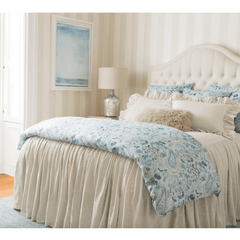 Ines Linen Blue Duvet Cover - Our Boat House