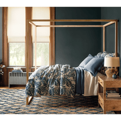 Interlaken Ink Matelasse Coverlet - Our Boat House