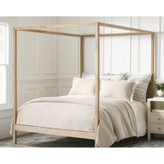 Interlaken Sand Matelasse Coverlet - Our Boat House