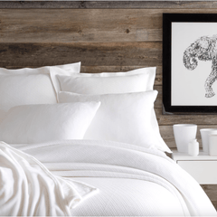 Interlaken White Matelasse Coverlet - Our Boat House