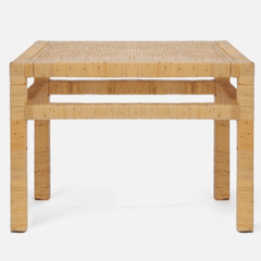 Islamorada Rattan Bench - Three Sizes - Our Boat House