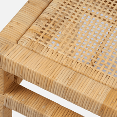 Islamorada Rattan Bench - Three Sizes - Our Boat House