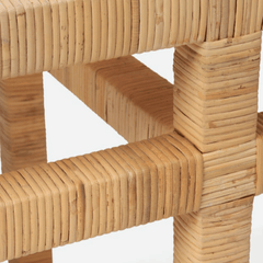 Islamorada Rattan Bench - Three Sizes - Our Boat House