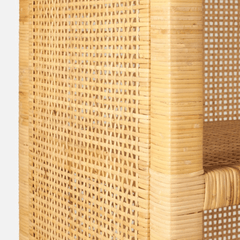 Islamorada Rattan Bookcase - Our Boat House